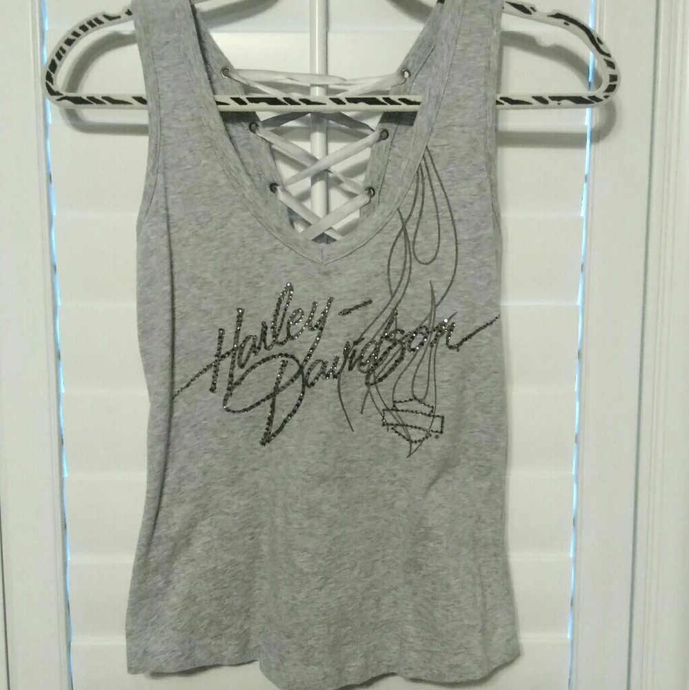 EUC Harley Davidson tank